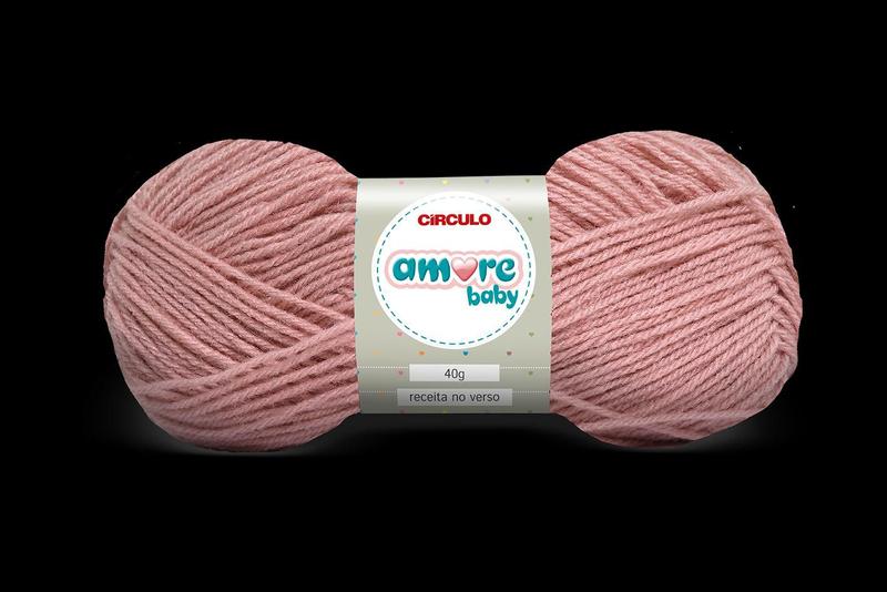 Imagem de Lã Amore Baby Círculo 40g 200m Para Croche, Trico, Roupas BB