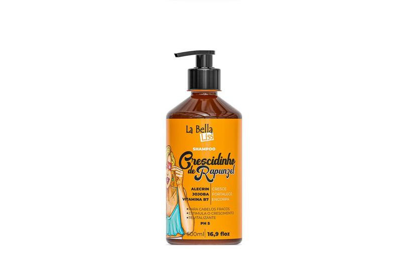 Imagem de La Bella Liss Crescidinho de Rapunzel Shampoo 500 ml