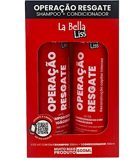 Imagem de La Bella Liss Pack Shampoo + Condicionador Operação Resgate