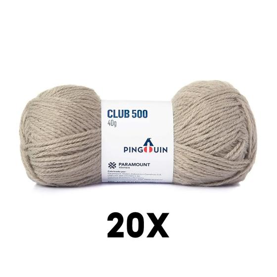 Imagem de Lã Club 500 Pingouin 40g KIT c/20