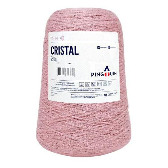 Imagem de Lã Cristal Cone (Pastel Rose - 3391)