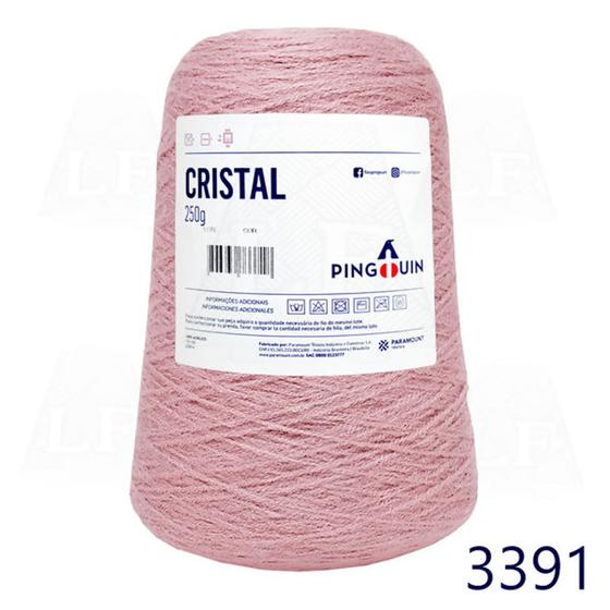 Imagem de Lã Cristal Cone (Pastel Rose - 3391)