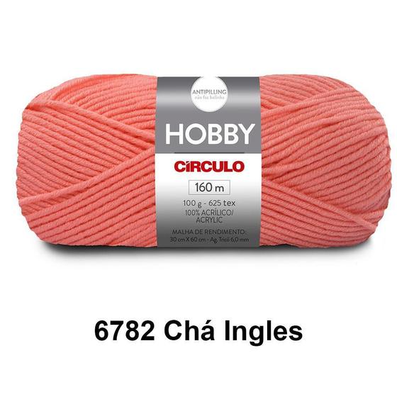 Imagem de Lã Fio Hobby Círculo 100G 160M Novelo - Tricô E Crochê