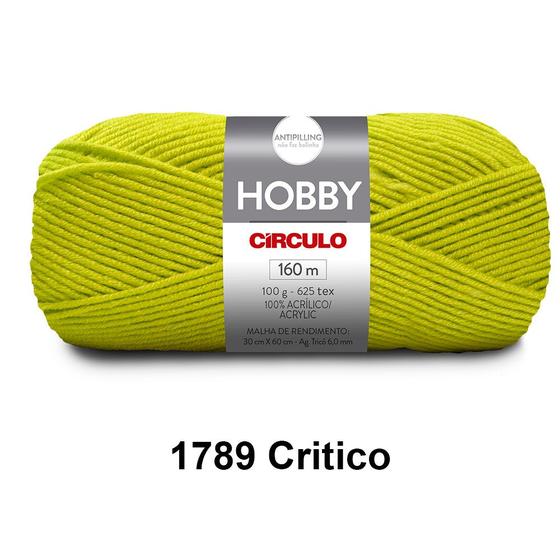 Imagem de Lã Fio Hobby Círculo 100g 160m Novelo - Tricô e Crochê