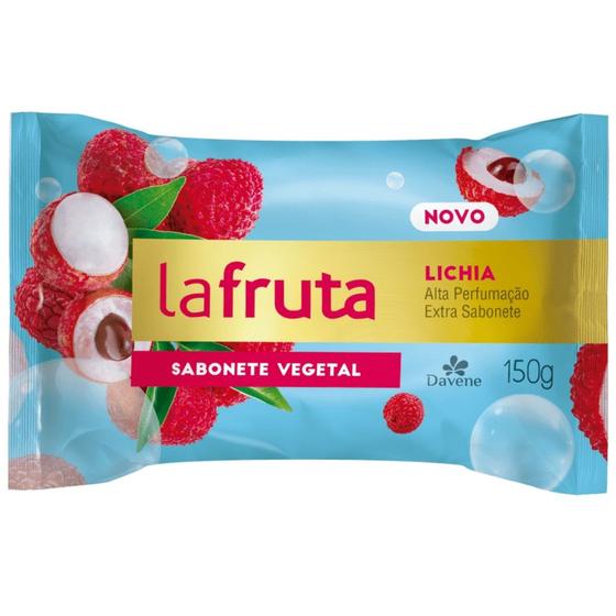 Imagem de La Fruta Sabonete Lichia Barra Vegetal 150g Davene