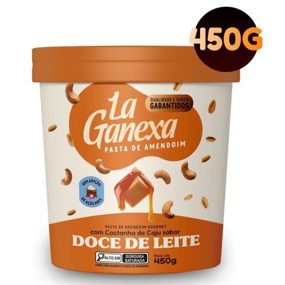 Imagem de  La Ganexa - 450g Pasta De Amendoim Integral Gourmet