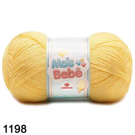 Imagem de Lã Mais Bebe 100gms.500mts.Kit 2 Unidades