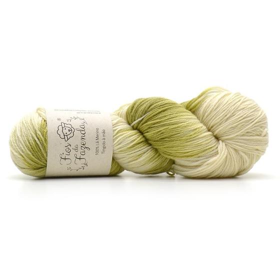 Imagem de Lã Merino Fingering 4ply 100g - Tingimento Artístico