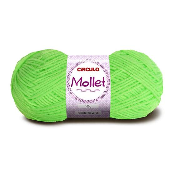 Imagem de LÃ MOLLET 100g (CORES LISAS) - CÍRCULO