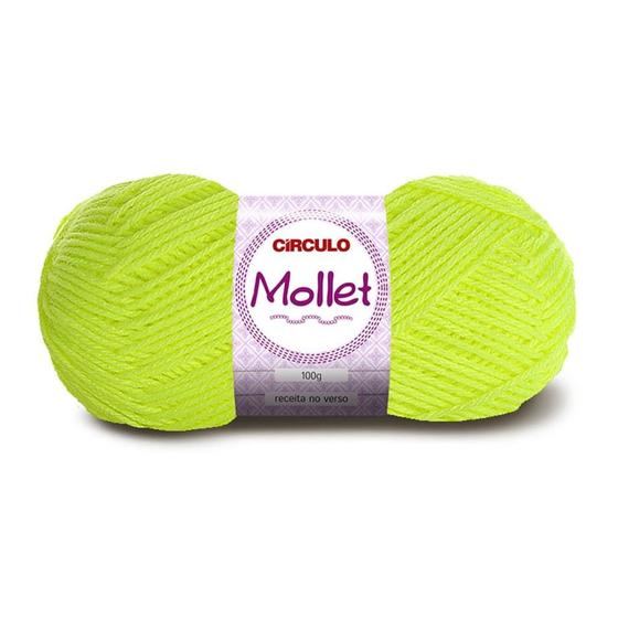 Imagem de LÃ MOLLET 100g (CORES LISAS) - CÍRCULO