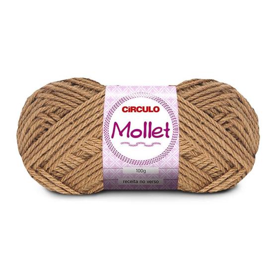 Imagem de LÃ MOLLET 100g (CORES LISAS) - CÍRCULO