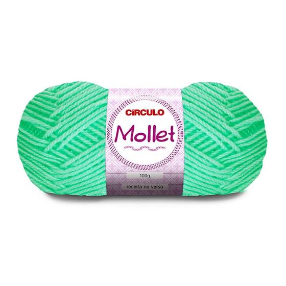 Imagem de LÃ MOLLET 100g (CORES LISAS) - CÍRCULO