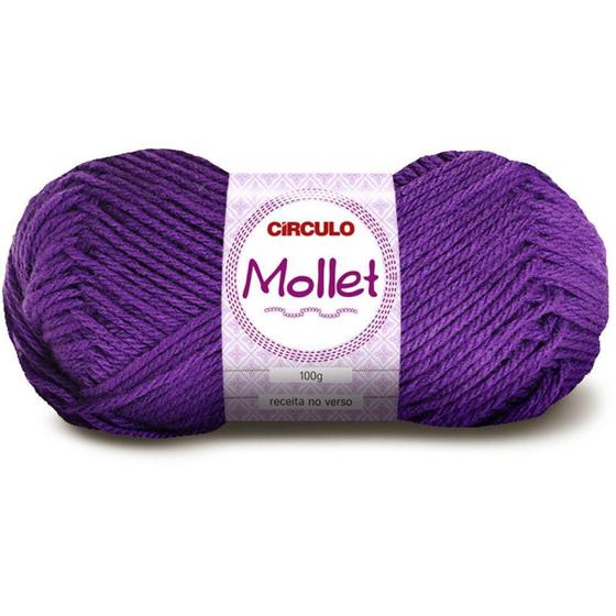 Imagem de Lã Mollet Círculo 100G - Cor: 0142 - 1 Unidade