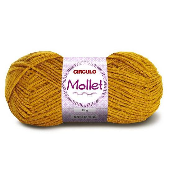 Imagem de Lã Mollet Circulo 100g Crochê Tricô