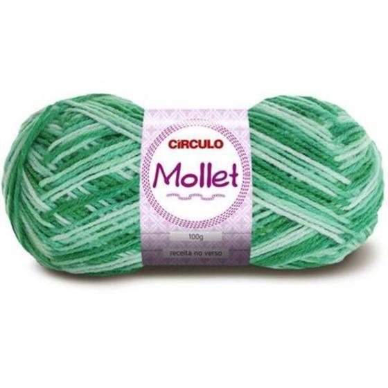 Imagem de Lã Mollet Círculo Cor Mesclada 100G - 9440