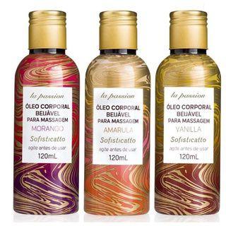 Imagem de La Passion - Óleo Corporal Beijável para Massagem 120ml.-Sofisticatto