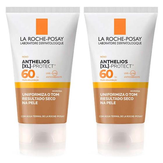 Imagem de La Roche-Posay Anthelios XL Protect Kit com 2 Unidades  Protetor Solar Facial Com Cor 4.0 (Morena) FPS60  40g