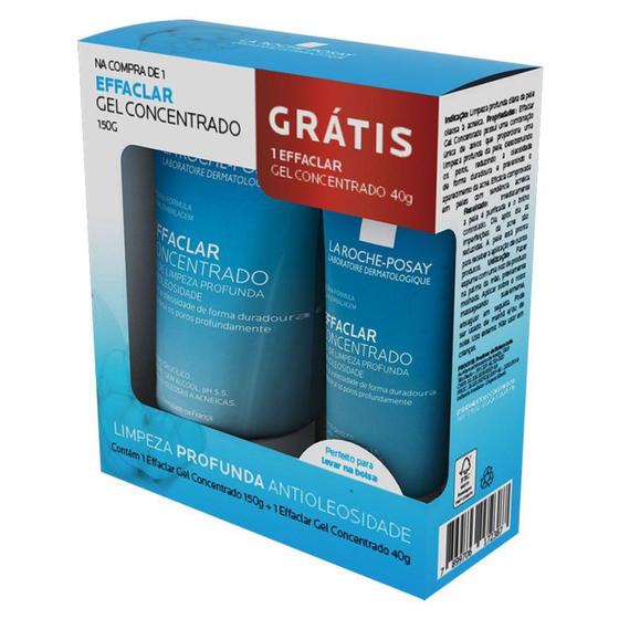 La Roche-Posay Effaclar Concentrado Kit - Gel de Limpeza 150ml + Gel de Limpeza 40ml é ruim? La Roche-Posay Effaclar Concentrado Kit - Gel de Limpeza 150ml + Gel de Limpeza 40ml é boa?