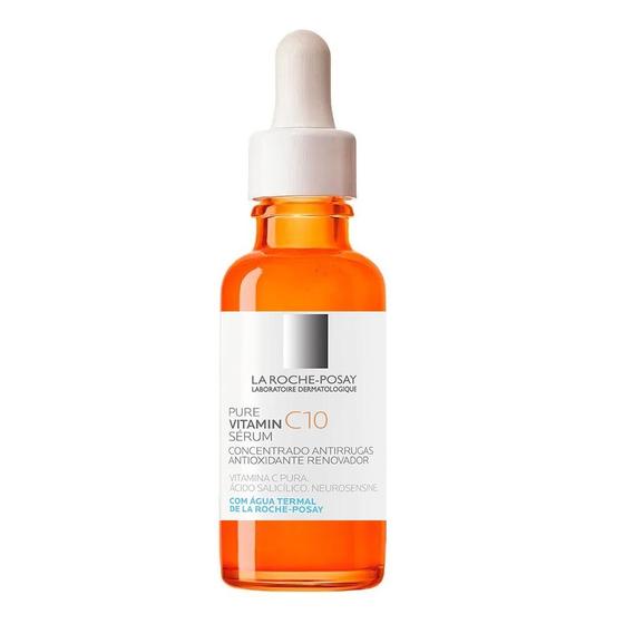 La Roche-posay Pure Vitamin C10 Serum Anti Idade Pele Oleosa 30ml ...