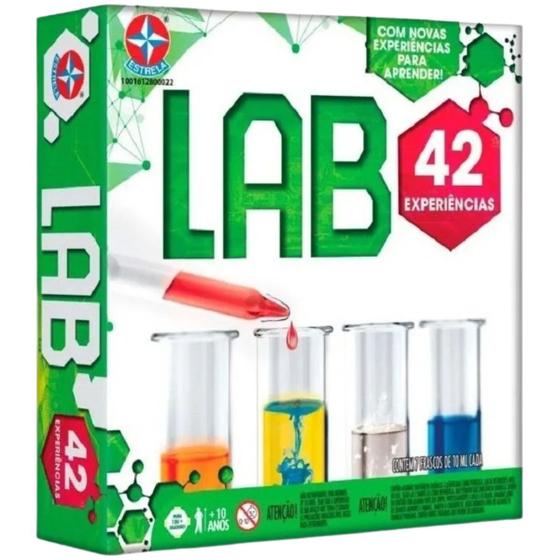 Imagem de Lab 42 Experiências Estrela Brinquedo Educativo De Química E Ciências