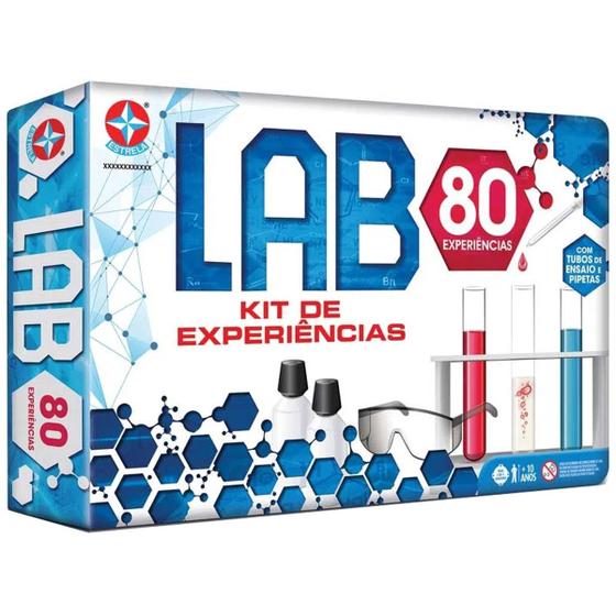 Imagem de Lab 80 - kit de experiências - estrela - 98619