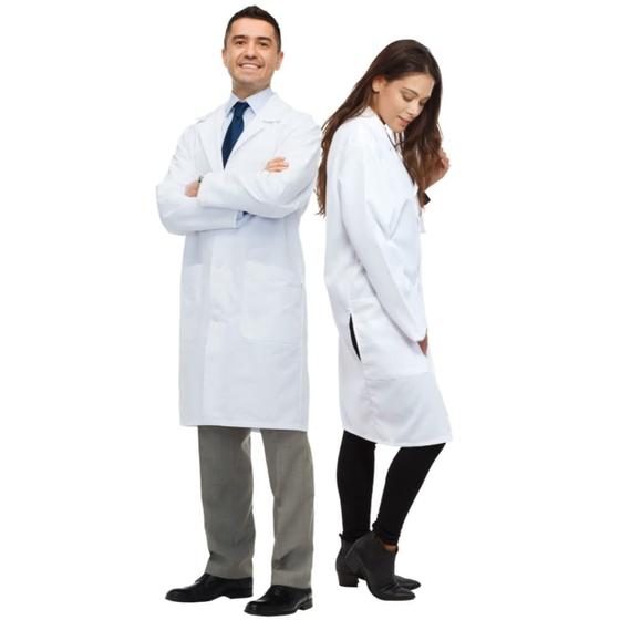 Imagem de Lab Coat Dress Up America Doctor Unissex Adultos Branco S