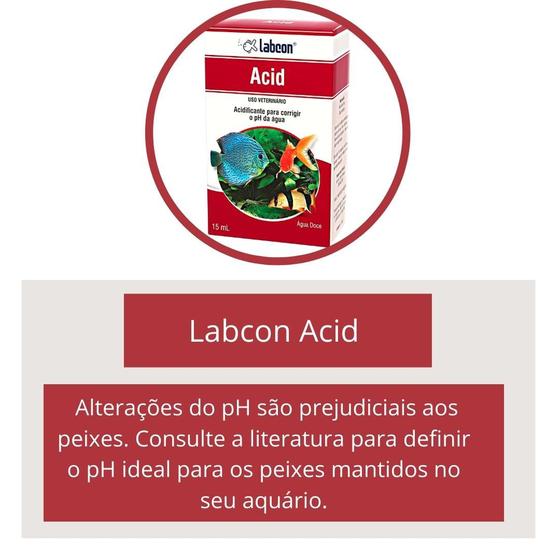 Imagem de Labcon Alcon Acid 15ml Acidificante Baixar Ph