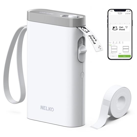 Imagem de Label Maker Nelko P21 Bluetooth Wireless - Com Modelos Personalizáveis