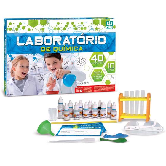 Imagem de Laboratório De Química Lab Infantil 1633 - Nig Brinquedos