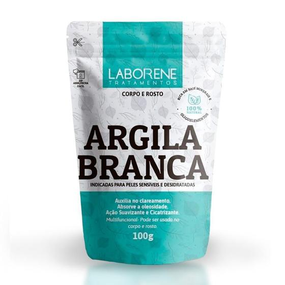 Imagem de Laborene - 03 Sachê Argila Em Pó - Branca 100G