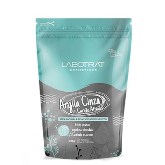 Imagem de Labotrat - Argila cinza c/ carvao ativado 100g