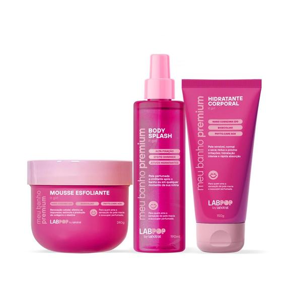 Imagem de Labotrat LabPOP It Girl Esfo 240ml + Hidra 150ml + Body Splash 190ml