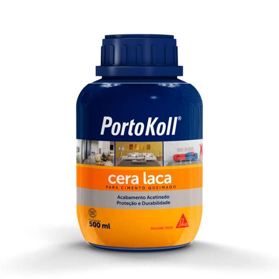 Imagem de Laca Cera Cimento Queimado - Portokoll - Fr 500ml