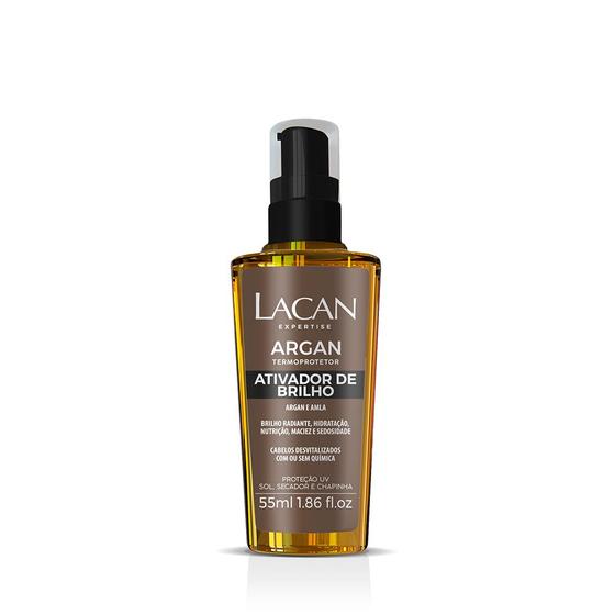 Imagem de Lacan Expertise Argan Termoprotetor - Ativador de Brilho 55ml