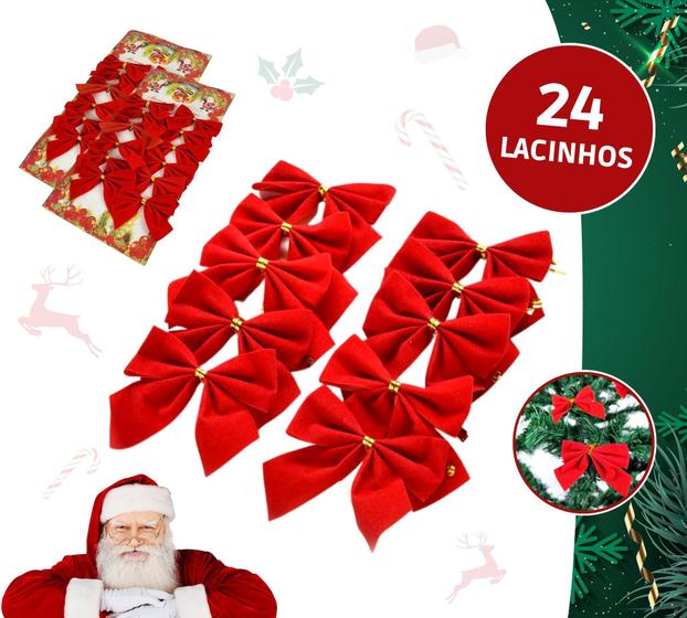 Lacinho Laços Enfeite Para Decoração Árvore de Natal Kit 24un - AuShopExpress - Decoração de Natal para Casa - Magazine Luiza Lacinho Laços Enfeite Para Decoração Árvore de Natal Kit 24un - AuShopExpress - Decoração de Natal para Casa - Magazine Luiza