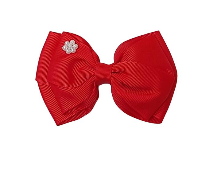 Imagem de Laço para cabelo infantil com miçangas