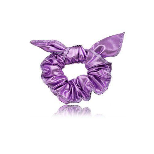 Imagem de Laço Scrunchie Metalizado Roxo Color