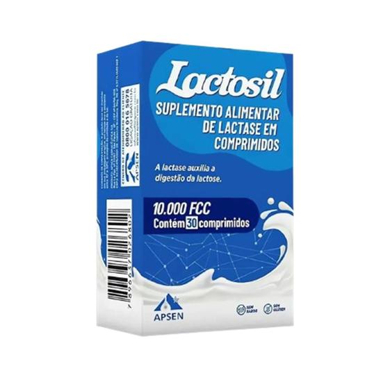 Imagem de Lactosil 10.000 Fcc 30 Tabletes - Apsen