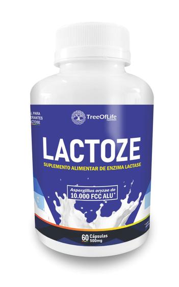 Imagem de Lactoze Enzima Lactase 60 Cápsulas Tree