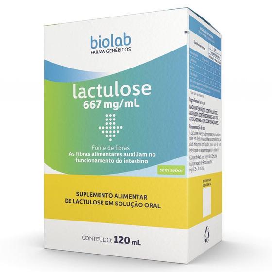 Imagem de Lactulose 667mg/ml com 120ml
