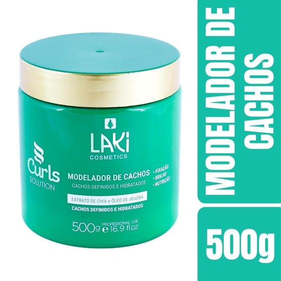 Imagem de Laki Modelador Cachos Curls Solution 500g