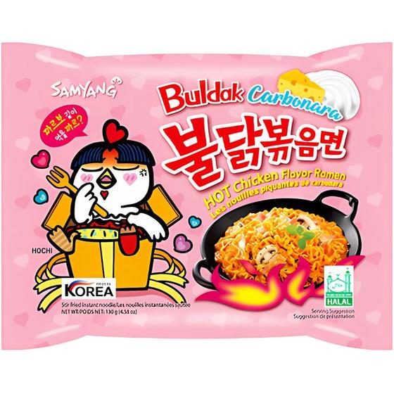 Imagem de Lamen Coreano Samyang Carbonara Pacote 130g