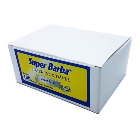 Imagem de Lâmina De Barbear 1/2 Super Barba (10 Caixas) 1000 Peças