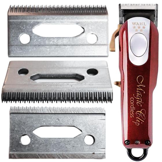 Lamina De Corte Original De Reposição Wahl Magic Clip Compatível Com Super Taper, Senior, Legend Imagem de Lamina De Corte Original De Reposição Wahl Magic Clip Compatível Com Super Taper, Senior, Legend