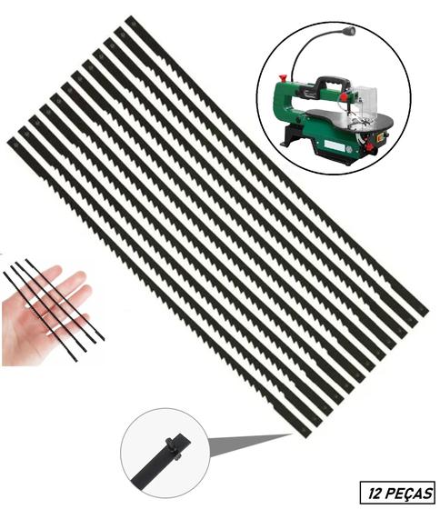 Imagem de Lâmina De Serra Para Tico-Tico De Bancada DWT - 12 Pçs