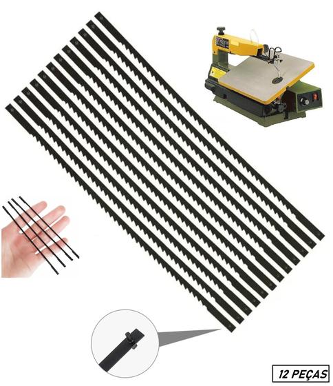 Imagem de Lâmina De Serra Para Tico-Tico De Bancada Proxxon - 12 Pçs