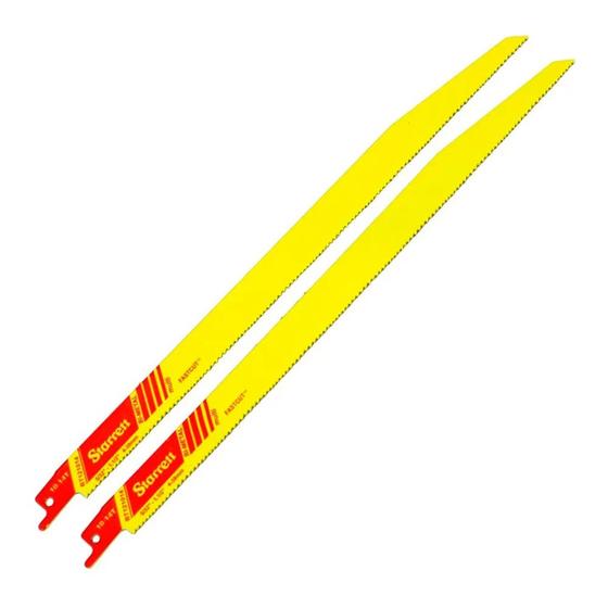 Imagem de Lâmina de Serra Sabre Bi-Metal Multi 300mm- 2 Unidades - BT121014-2 Starrett