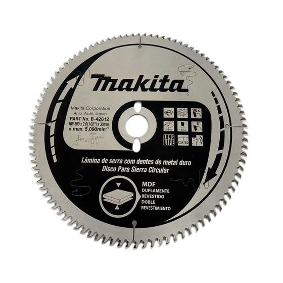 Imagem de Lâmina de Serra TCT 300x30mm 96 Dentes B-42612 Makita