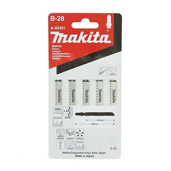 Lâmina de Serra Tico Tico para MDF B-28 A-80391 Makita 5 Peças é boa?