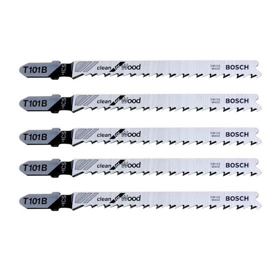 Imagem de Lamina de Serra Tico Tico T101B com 5 peças